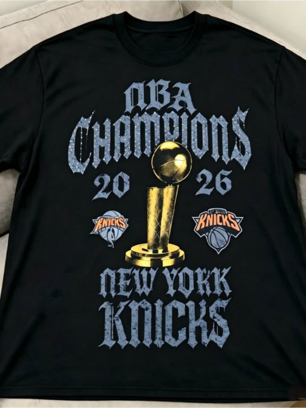 New York Knicks 2026 NBA Championship Women Men T-shirt unisex